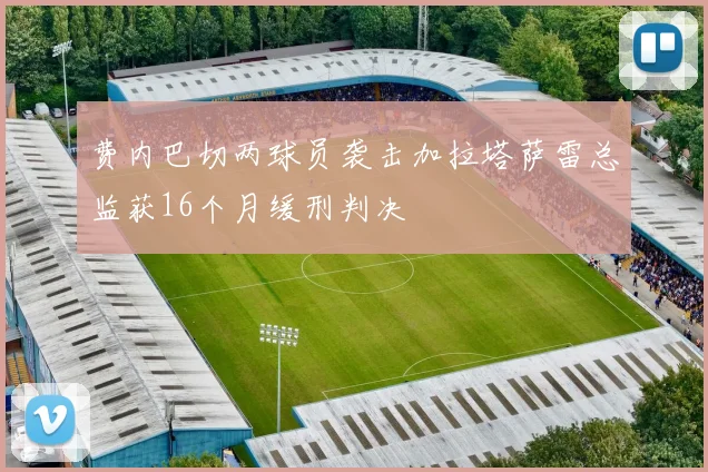 费内巴切两球员袭击加拉塔萨雷总监获16个月缓刑判决